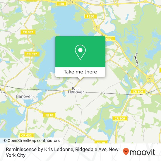 Mapa de Reminiscence by Kris Ledonne, Ridgedale Ave