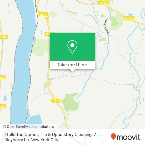 Mapa de Galletta's Carpet, Tile & Upholstery Cleaning, 7 Bayberry Ln