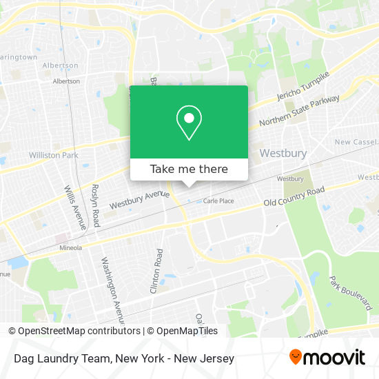 Mapa de Dag Laundry Team