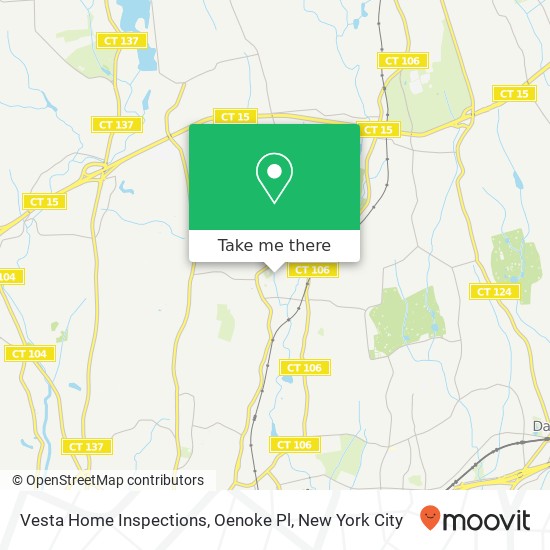 Mapa de Vesta Home Inspections, Oenoke Pl