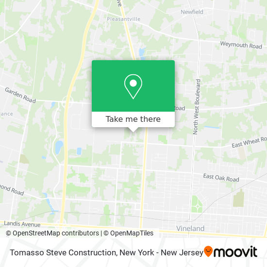 Tomasso Steve Construction map