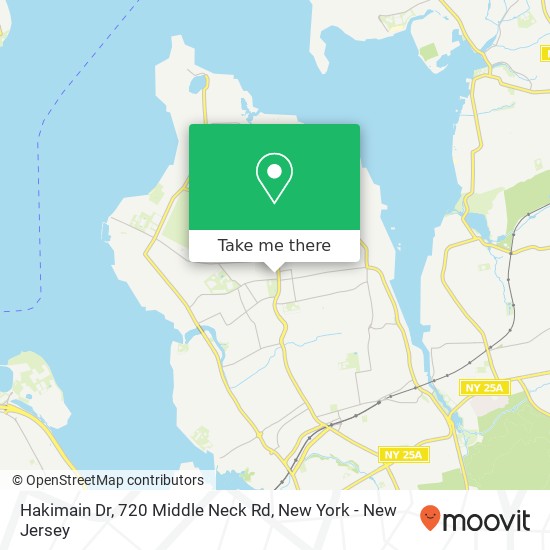 Hakimain Dr, 720 Middle Neck Rd map
