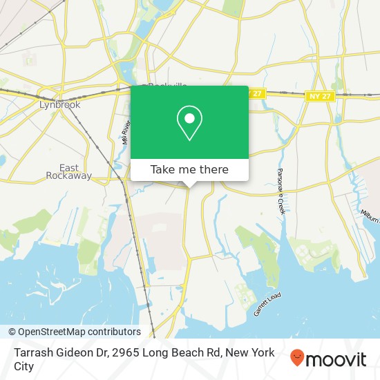 Mapa de Tarrash Gideon Dr, 2965 Long Beach Rd