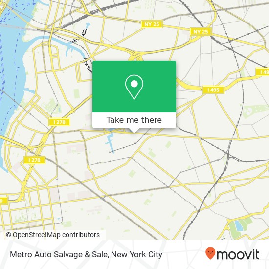 Mapa de Metro Auto Salvage & Sale