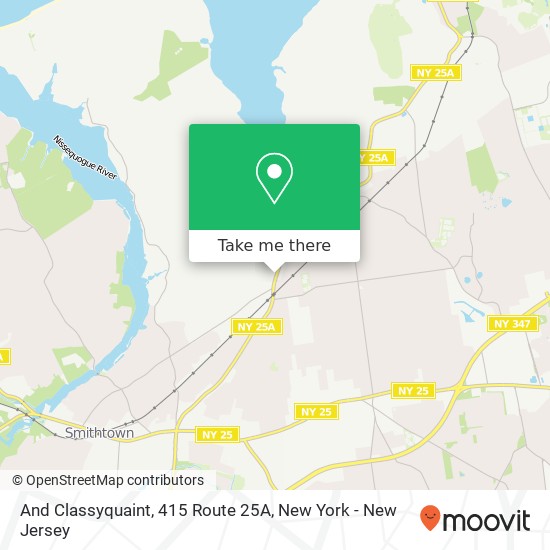 Mapa de And Classyquaint, 415 Route 25A