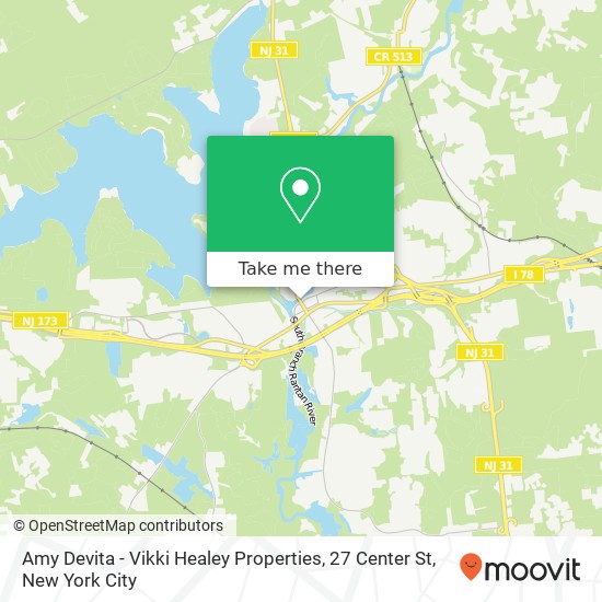 Amy Devita - Vikki Healey Properties, 27 Center St map