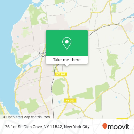 76 1st St, Glen Cove, NY 11542 map