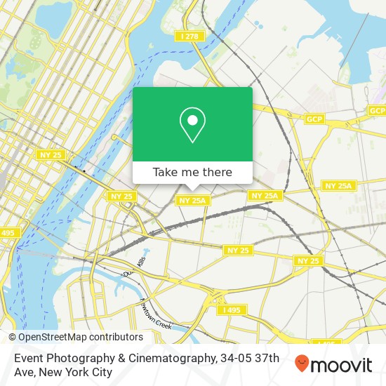 Event Photography & Cinematography, 34-05 37th Ave map
