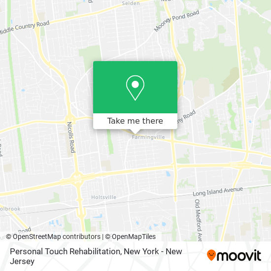 Mapa de Personal Touch Rehabilitation