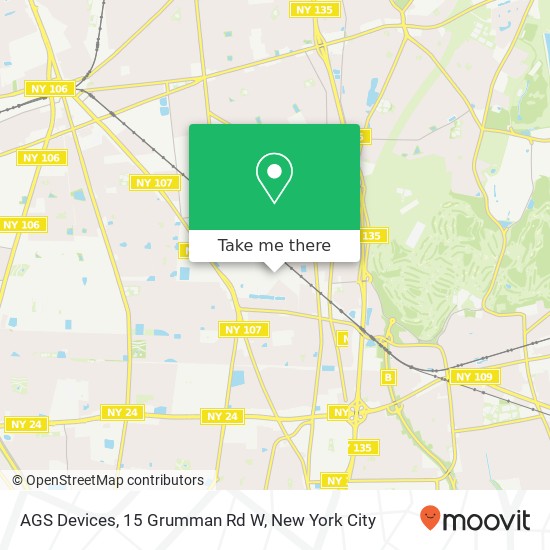 Mapa de AGS Devices, 15 Grumman Rd W