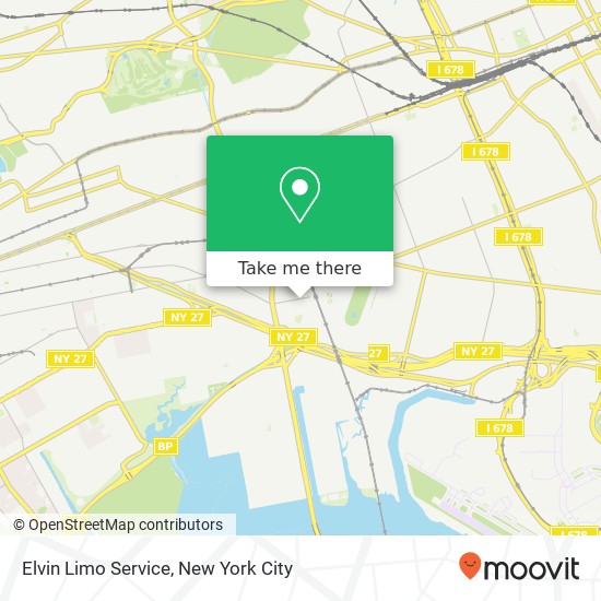 Mapa de Elvin Limo Service