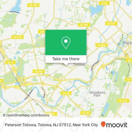 Peterson Totowa, Totowa, NJ 07512 map
