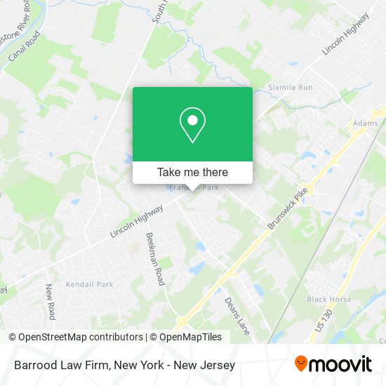 Barrood Law Firm map