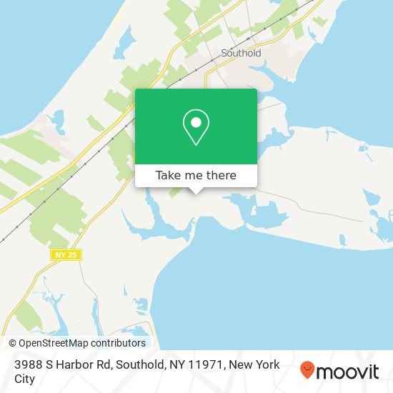 3988 S Harbor Rd, Southold, NY 11971 map