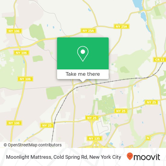 Mapa de Moonlight Mattress, Cold Spring Rd