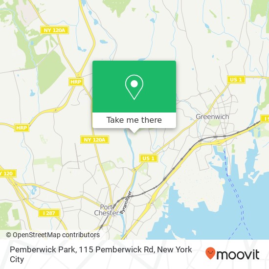 Mapa de Pemberwick Park, 115 Pemberwick Rd