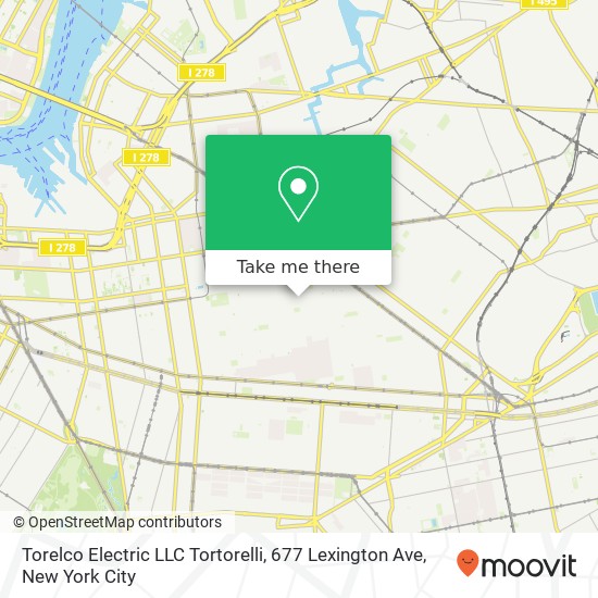 Torelco Electric LLC Tortorelli, 677 Lexington Ave map