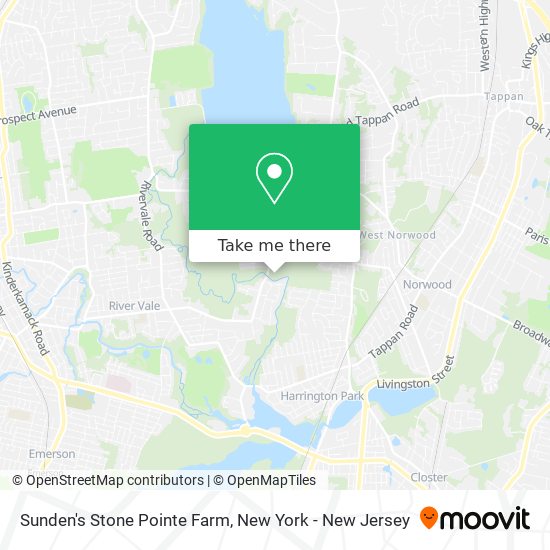 Sunden's Stone Pointe Farm map