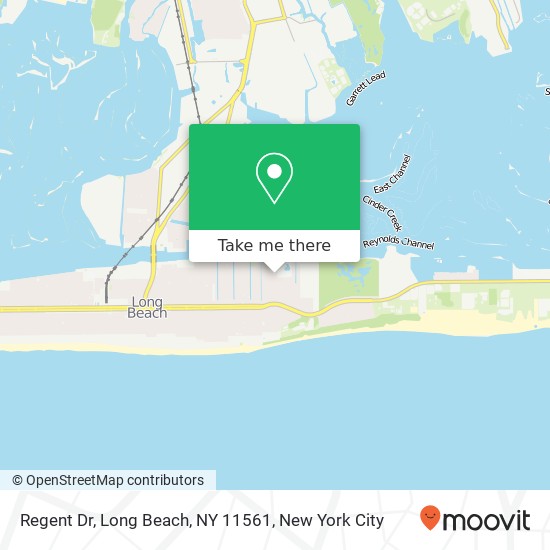 Regent Dr, Long Beach, NY 11561 map