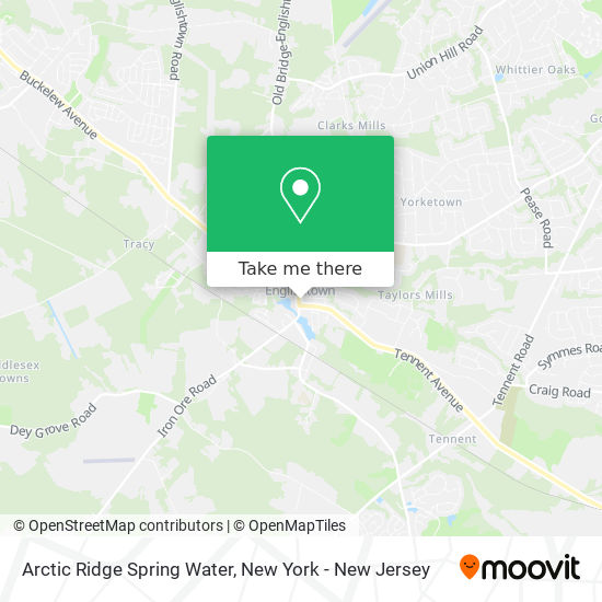 Mapa de Arctic Ridge Spring Water