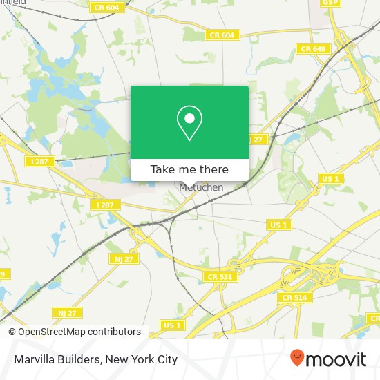 Marvilla Builders map