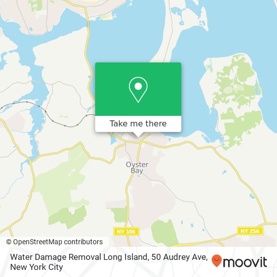 Water Damage Removal Long Island, 50 Audrey Ave map