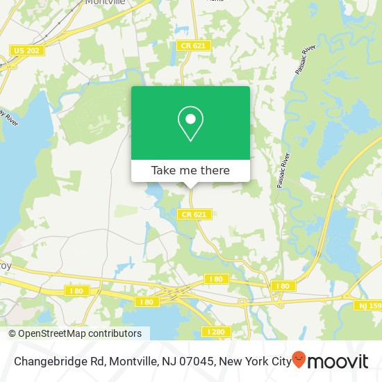 Changebridge Rd, Montville, NJ 07045 map