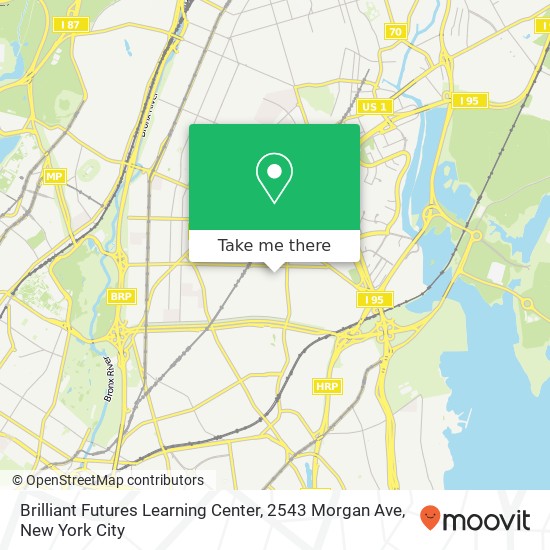 Brilliant Futures Learning Center, 2543 Morgan Ave map