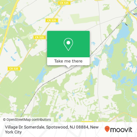 Village Dr Somerdale, Spotswood, NJ 08884 map