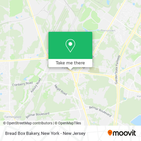 Bread Box Bakery map