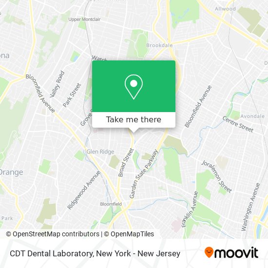 CDT Dental Laboratory map