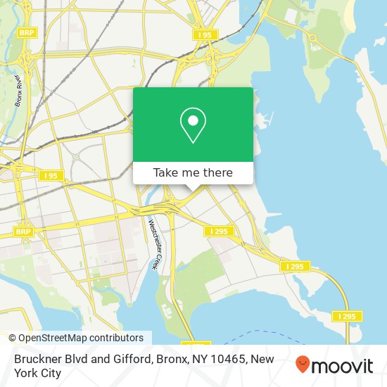 Bruckner Blvd and Gifford, Bronx, NY 10465 map