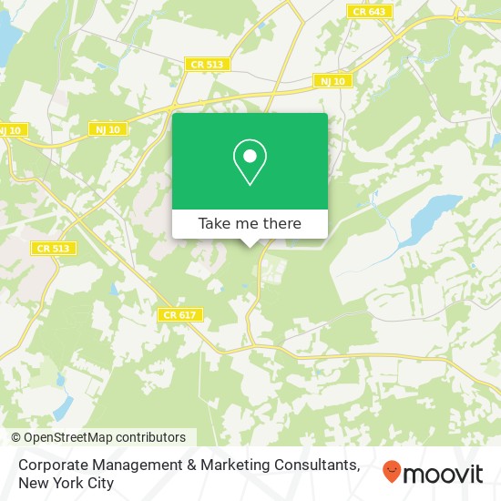 Mapa de Corporate Management & Marketing Consultants
