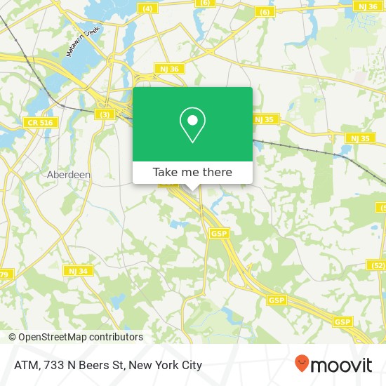 ATM, 733 N Beers St map