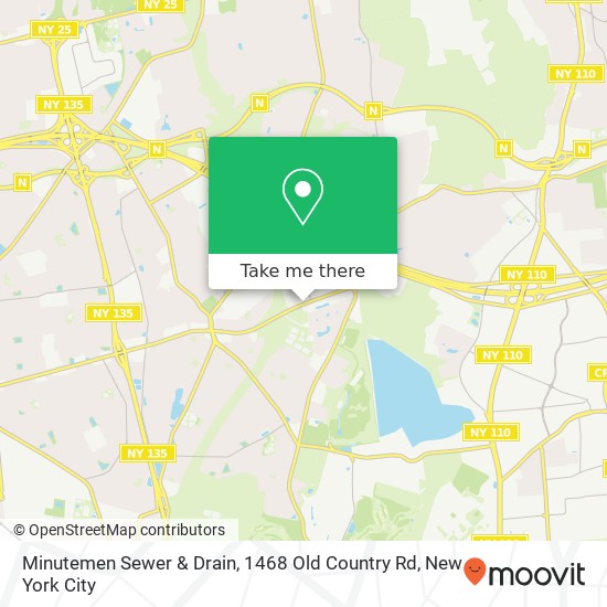 Mapa de Minutemen Sewer & Drain, 1468 Old Country Rd