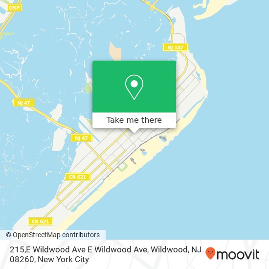 215,E Wildwood Ave E Wildwood Ave, Wildwood, NJ 08260 map