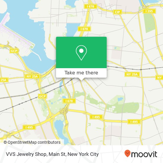 VVS Jewelry Shop, Main St map
