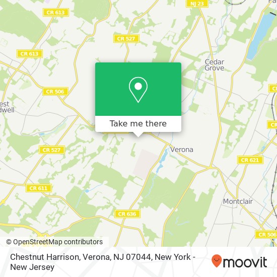 Chestnut Harrison, Verona, NJ 07044 map