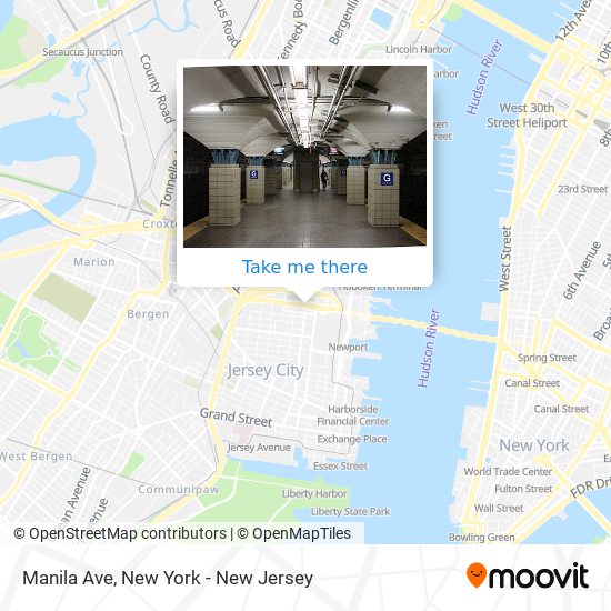 Manila Ave map