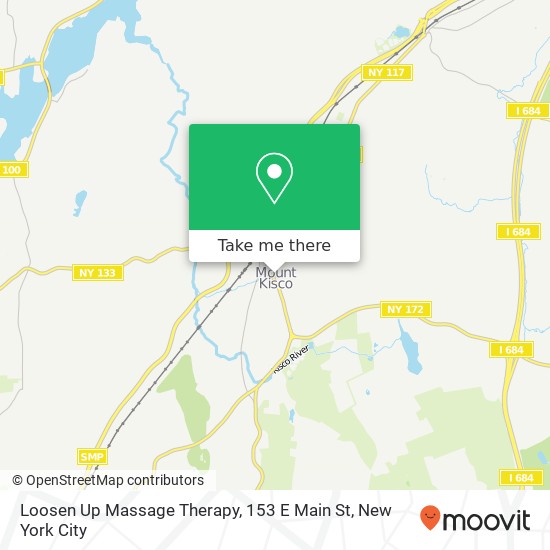 Loosen Up Massage Therapy, 153 E Main St map