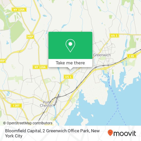 Bloomfield Capital, 2 Greenwich Office Park map