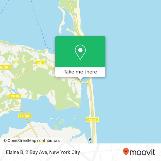 Mapa de Elaine B, 2 Bay Ave