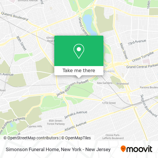 Mapa de Simonson Funeral Home
