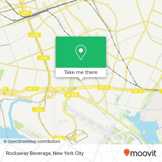 Rockaway Beverage map