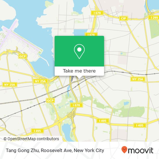 Mapa de Tang Gong Zhu, Roosevelt Ave