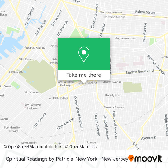 Spiritual Readings by Patricia map