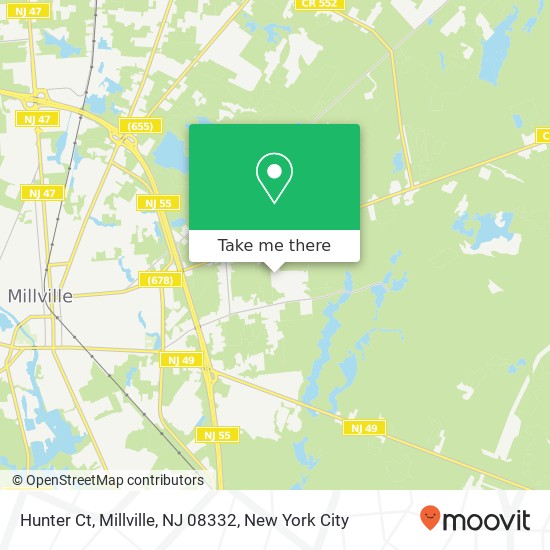 Hunter Ct, Millville, NJ 08332 map