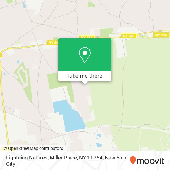 Mapa de Lightning Natures, Miller Place, NY 11764