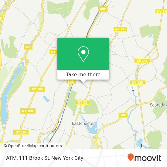 Mapa de ATM, 111 Brook St