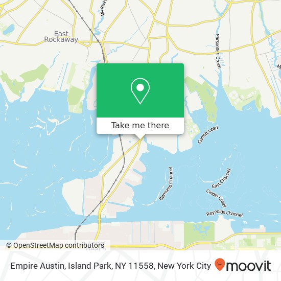 Empire Austin, Island Park, NY 11558 map
